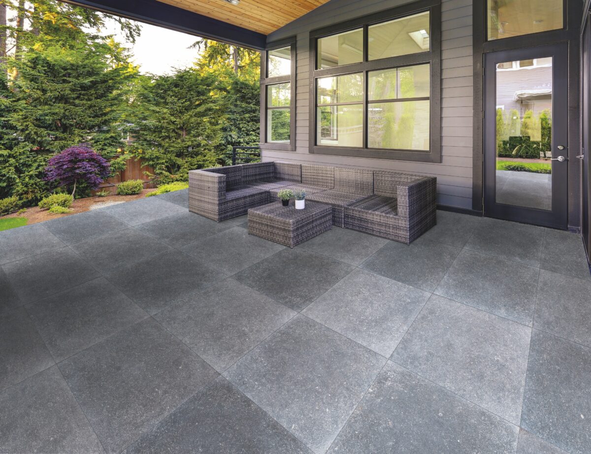 B&B Ceramiche BLUE STONE 2 (18MM) GREY STRUCT.