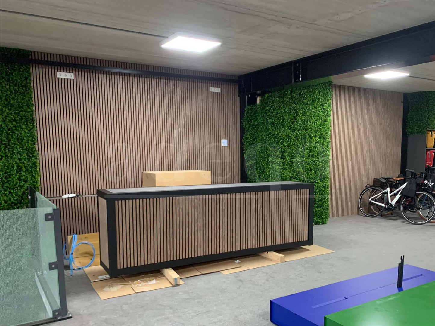 Akoestische wand panelen