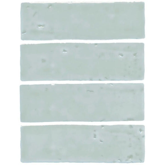 Nanda Tiles LAUREL CLAY MARLEY BLUE BLINK. main image