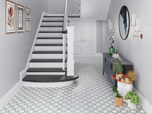 Olivia Tiles FLORAL PARIS NAT.