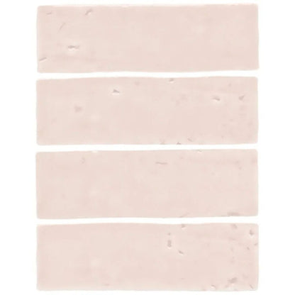 Nanda Tiles LAUREL CLAY SOFT PINK BLINK. main image